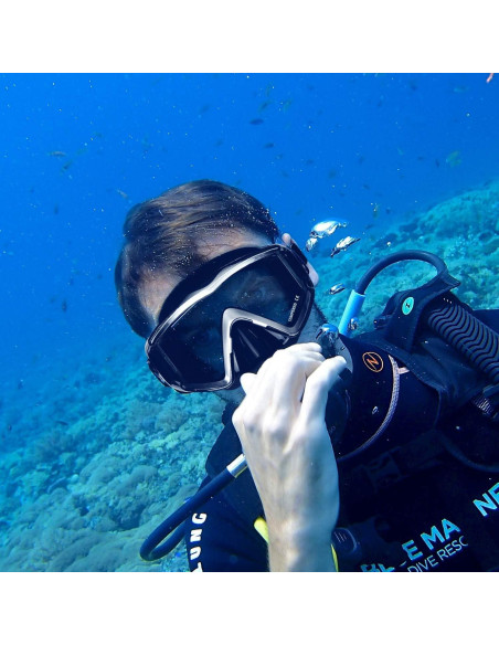 Máscara de Buceo EXP VISION EX-4300 con Snorkel Antivaho