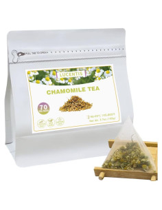 Té Herbal de Relajación Manzanilla Kunming 105g 70 Bolsitas