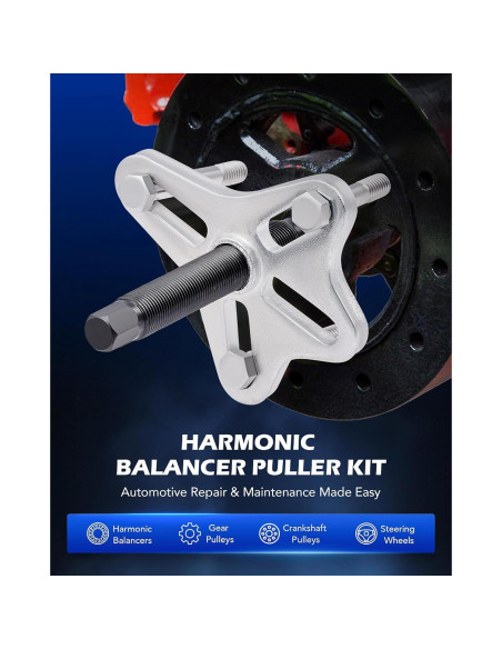 Kit Extractor Amortiguador Armónico Orion Motor Tech 49 Pzas