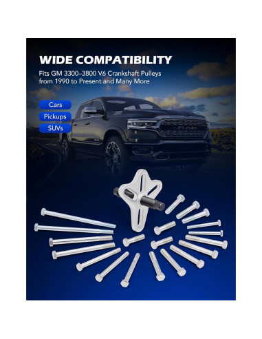 Kit Extractor Amortiguador Armónico Orion Motor Tech 49 Pzas