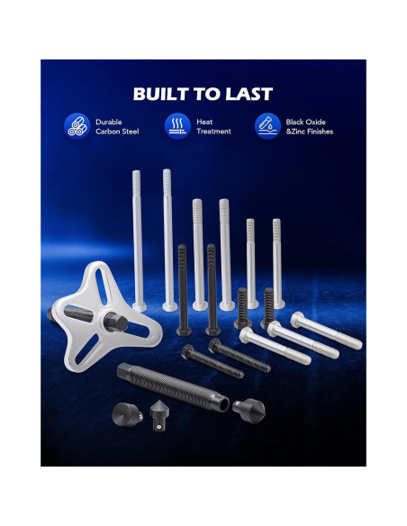 Kit Extractor Amortiguador Armónico Orion Motor Tech 49 Pzas