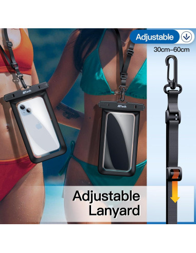 Funda Impermeable JETech para Teléfono hasta 18.29 cm