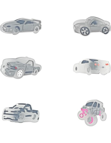 Encantos para Zapatos LZDICITARU 20 Piezas Brillan en la Oscuridad