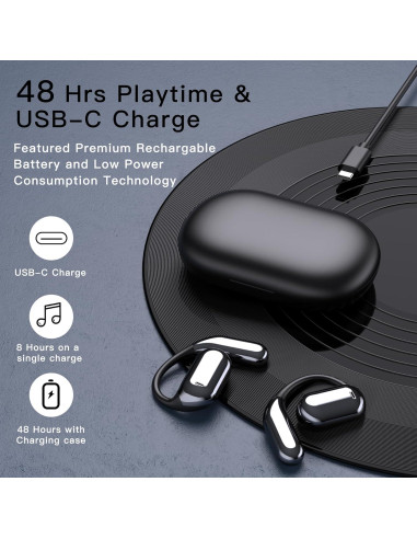 Auriculares Inalámbricos Hsility HHQ16 Bluetooth 5.4 Impermeables
