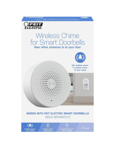Timbre Inalámbrico USB Feit Electric con 4 Sonidos 80dB 2