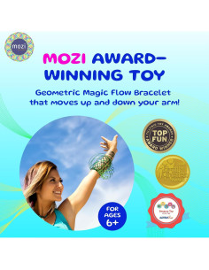 Pulsera Giratoria Mozi - Juguete Espiral 3D para Niños y Adultos 2