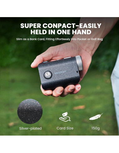 Buscador de Rango de Golf MiLESEEY PF1 OLED 1006.8m