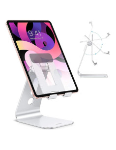 Soporte Ajustable para Tabletas OMOTON T2 Plata con Estabilidad