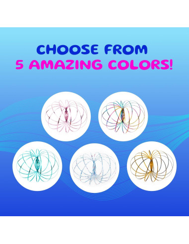 Pulsera Giratoria Mozi - Juguete Espiral 3D para Niños y Adultos