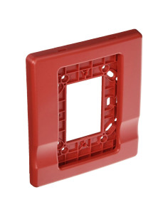 Trim Rojo Edwards Signaling EG1RT 1 Gang 12.7x15.75 cm