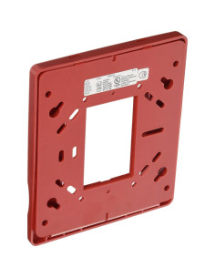 Trim Rojo Edwards Signaling EG1RT 1 Gang 12.7x15.75 cm 2