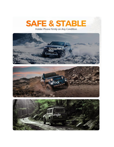 Soporte Carga Inalámbrica CHGeek 15W Automóvil Negro