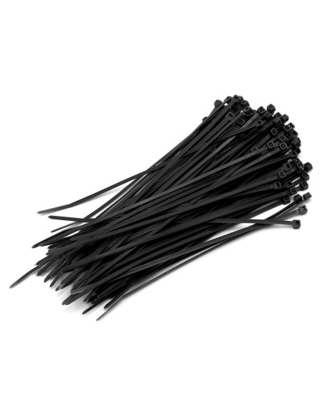 100 Bridas de Nylon Windscreen4less 20cm 22kg Resistencia