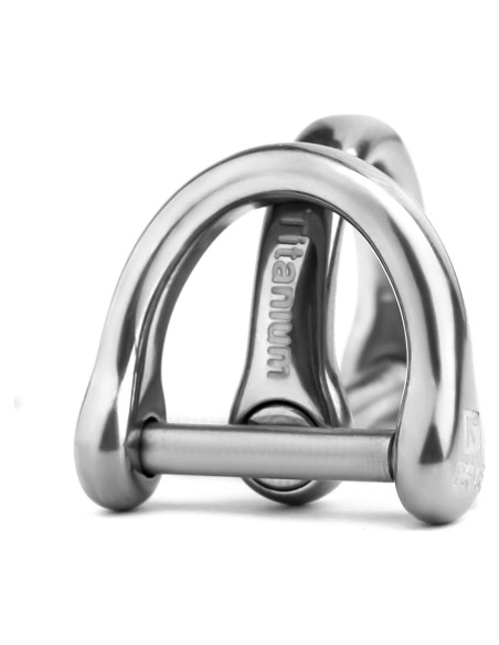 Anillas D-TISUR de Titanio para Llaveros - 2 Piezas