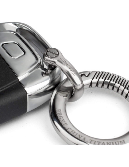 Anillas D-TISUR de Titanio para Llaveros - 2 Piezas