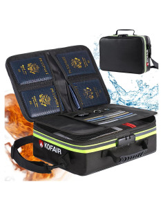 Bolsa de Documentos KOFAIR a Prueba de Fuego 40x28cm