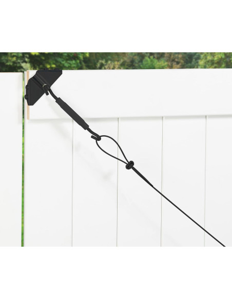 Kit de Puerta Antisag National Hardware N166-004 Negro