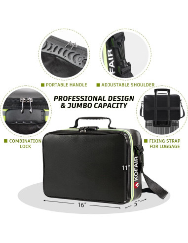 Bolsa de Documentos KOFAIR a Prueba de Fuego 40x28cm