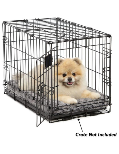 Cama para Mascotas MidWest 18cm Gris Ombré Swirl Acolchada