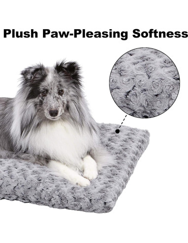 Cama para Mascotas MidWest 18cm Gris Ombré Swirl Acolchada