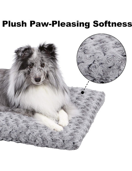 Cama para Mascotas MidWest 18cm Gris Ombré Swirl Acolchada