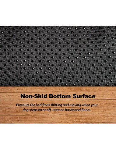 Cama para Mascotas MidWest 18cm Gris Ombré Swirl Acolchada