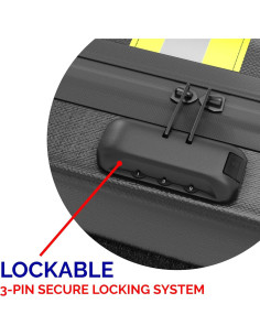 Bolsa a Prueba de Fuego Alorva 43x30 cm con Cierre Seguro 2