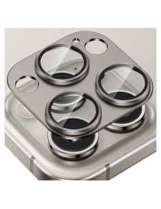 Protector de Lente Tensea para iPhone 16 Pro Max - Titanio