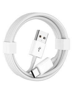 Cable CarPlay USB-A a USB-C para iPhone 16/15 - Blanco