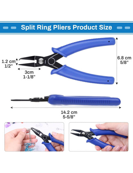 Pinzas Abridoras de Anillos Divididos Evatage - 13.97 cm