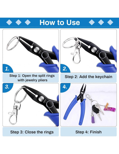 Pinzas Abridoras de Anillos Divididos Evatage - 13.97 cm