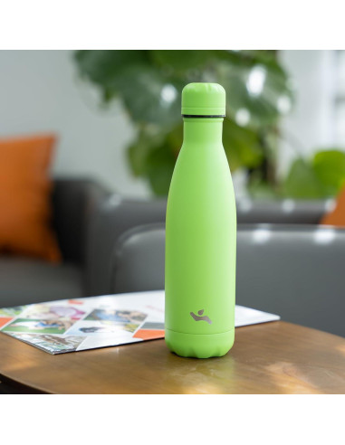 Botella de Agua Aislada Konokyo 17 oz Acero Inoxidable Verde