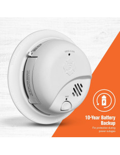 Alarma de Humo First Alert SMI105-AC con Interconexión y Batería 2