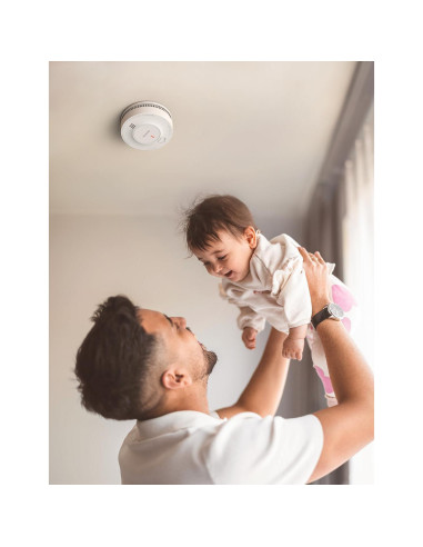 Detector de Humo X-Sense SD2J0AX con Batería de 10 Años