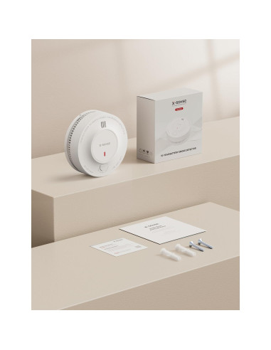 Detector de Humo X-Sense SD2J0AX con Batería de 10 Años