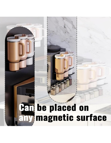 Soporte Magnético para Botellas de Agua pldnhzua - 2 Piezas