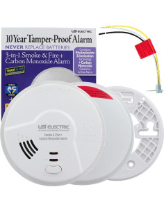 Detector de Humo y Monóxido Universal Security MIC1509S 2