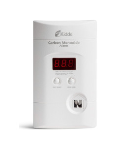 Detector de Monóxido de Carbono Kidde KN-COPP-3 Enchufable con Pantalla Digital