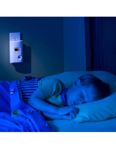 Detector de Monóxido de Carbono Kidde KN-COPP-3 Enchufable con Pantalla Digital