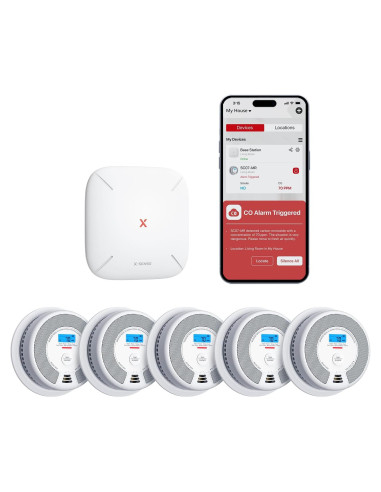 Detector de Humo y Monóxido X-Sense SC07-MR51 5 Detectores