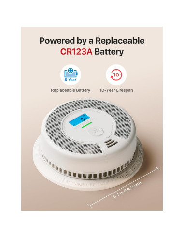 Detector de Humo y Monóxido X-Sense SC07-MR51 5 Detectores