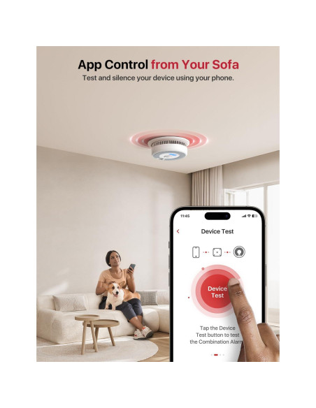 Detector de Humo y Monóxido X-Sense SC07-MR51 5 Detectores