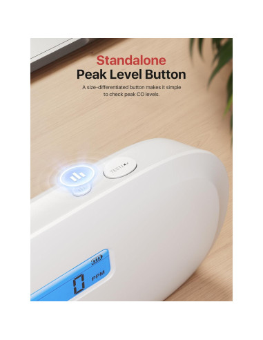 Detector de Monóxido de Carbono X-Sense XC0C-SR Portátil