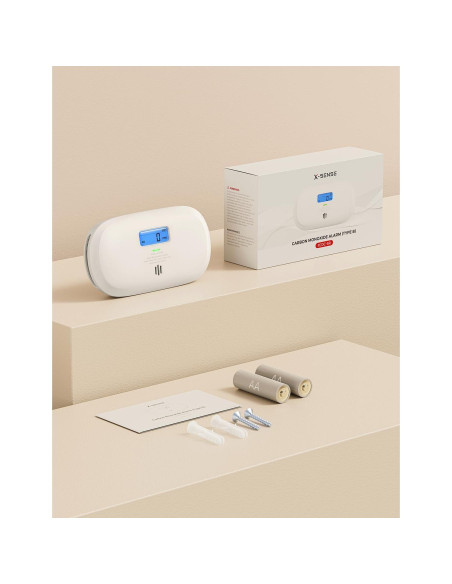 Detector de Monóxido de Carbono X-Sense XC0C-SR Portátil