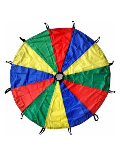 Paracaídas para Niños GSi 12 Pies Multicolor - Juguete Cooperativo