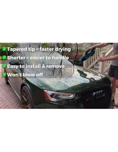 Boquilla de Secado de Coche STUBBY para Sopladores Makita 18V