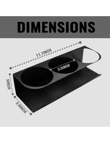 Soporte Magnético para Botellas de Agua pldnhzua - 2 Piezas