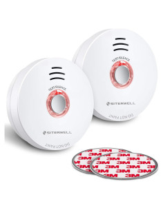 Detector de Humo SITERWELL GS508C 10 Años Batería Fotoeléctrico