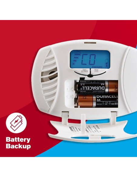 Detector de Monóxido de Carbono First Alert CO615 con Pantalla Digital Detector de Monóxido de Carbono First Alert CO615 con Pantalla Digital