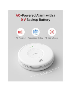 Detector de Humo y CO X-Sense XP06 Paquete de 3 2